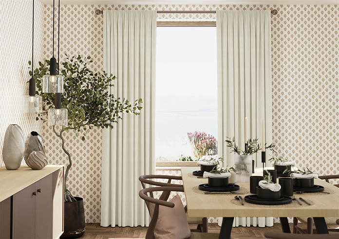 Windsor, Ivory - Made to Measure Curtains - Image 3